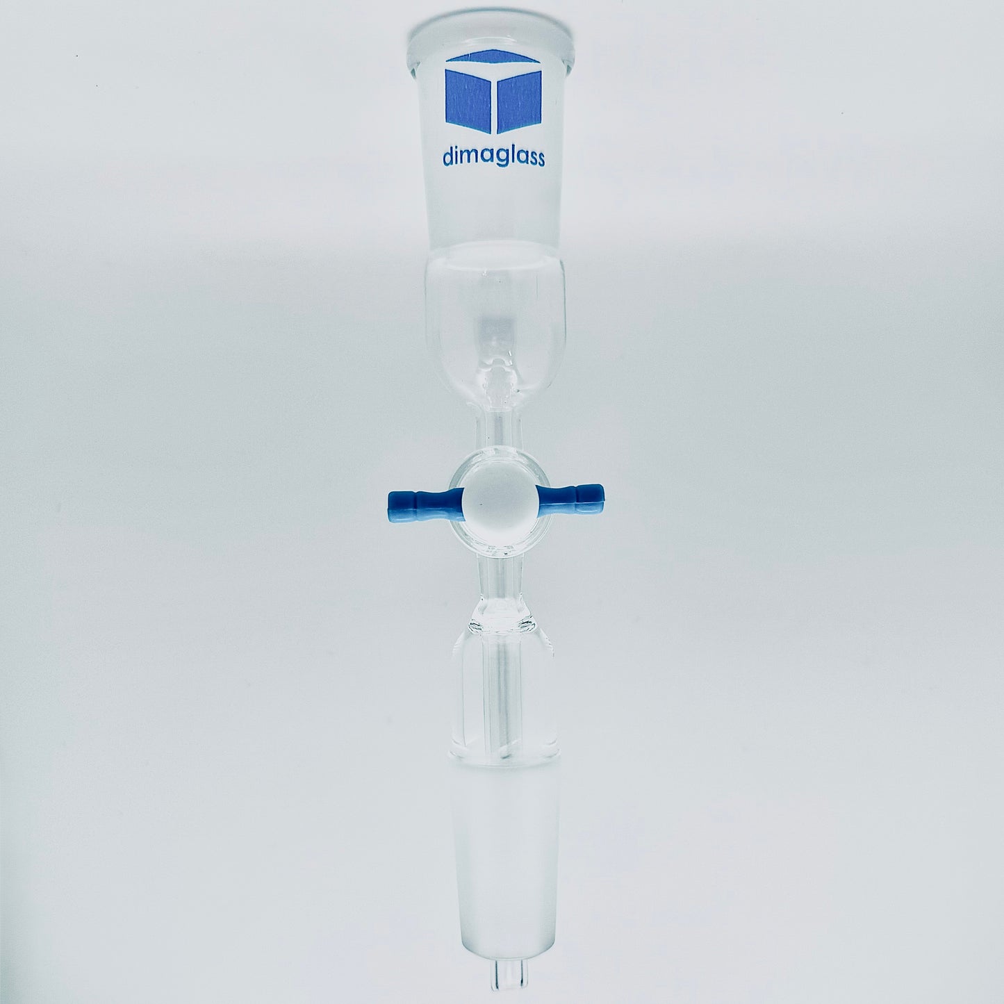 Adapter, Flow Control, Teflon Stopcock, Joint Size 19/22, Bore 2mm