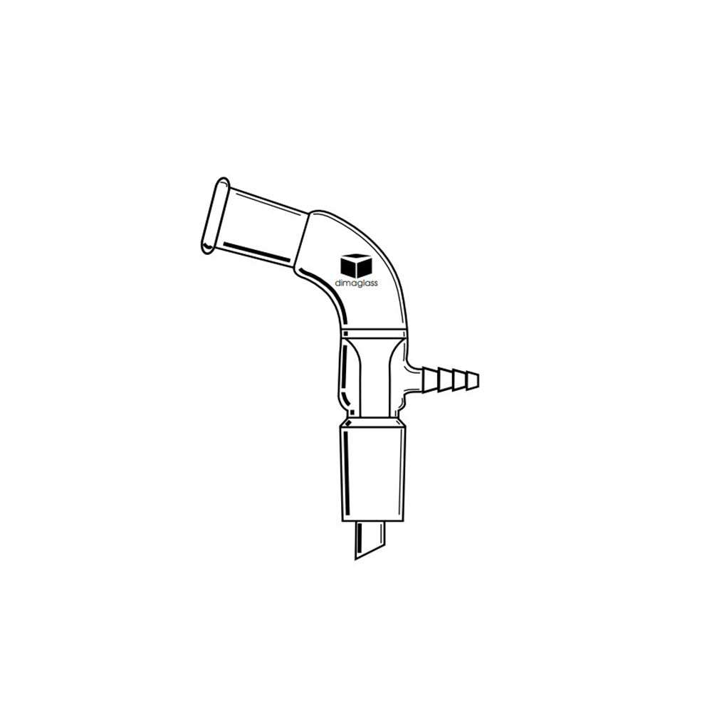 Adapter, Vacuum Take-off, 105 Deg 19/22 Joint Size