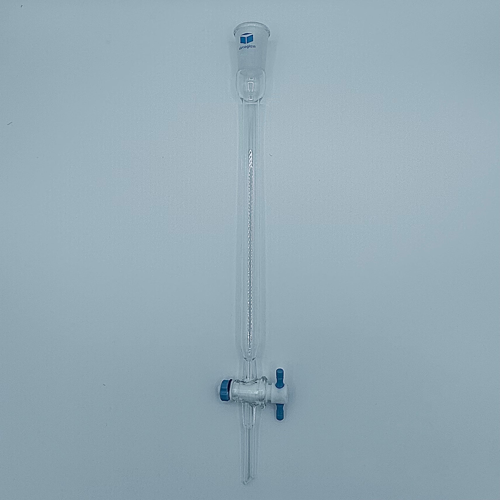 Chromatography Column, Teflon Stopcock 2.5 (64) x 10 (254) in.(mm), Joint Size 45/50