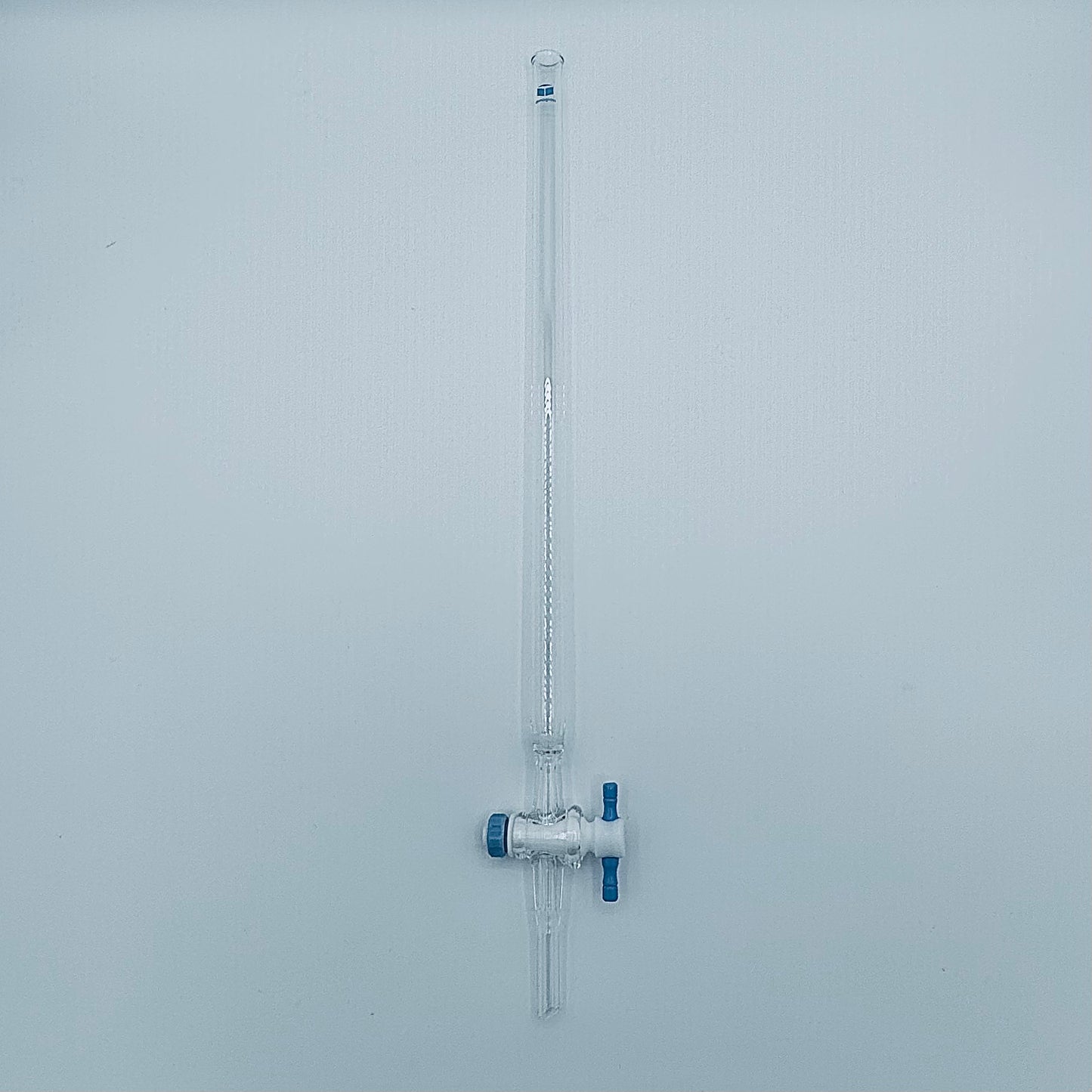 Chromatography Column, Teflon Stopcock w/Fritted Disc 1.4 (35) x 12 (305) in.(mm)