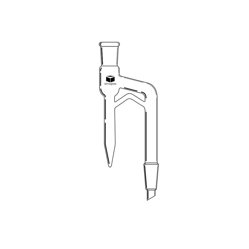 Distilling Receiver, Moisture Test 24/40, 10 mL