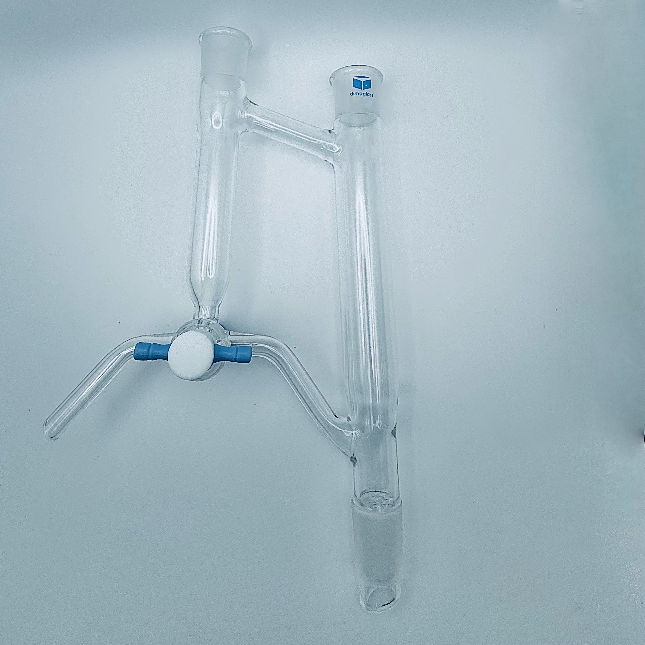 Distilling Receiver, Moisture Test, Dean & Stark, Teflon Stopcock 24/40, 20 mL