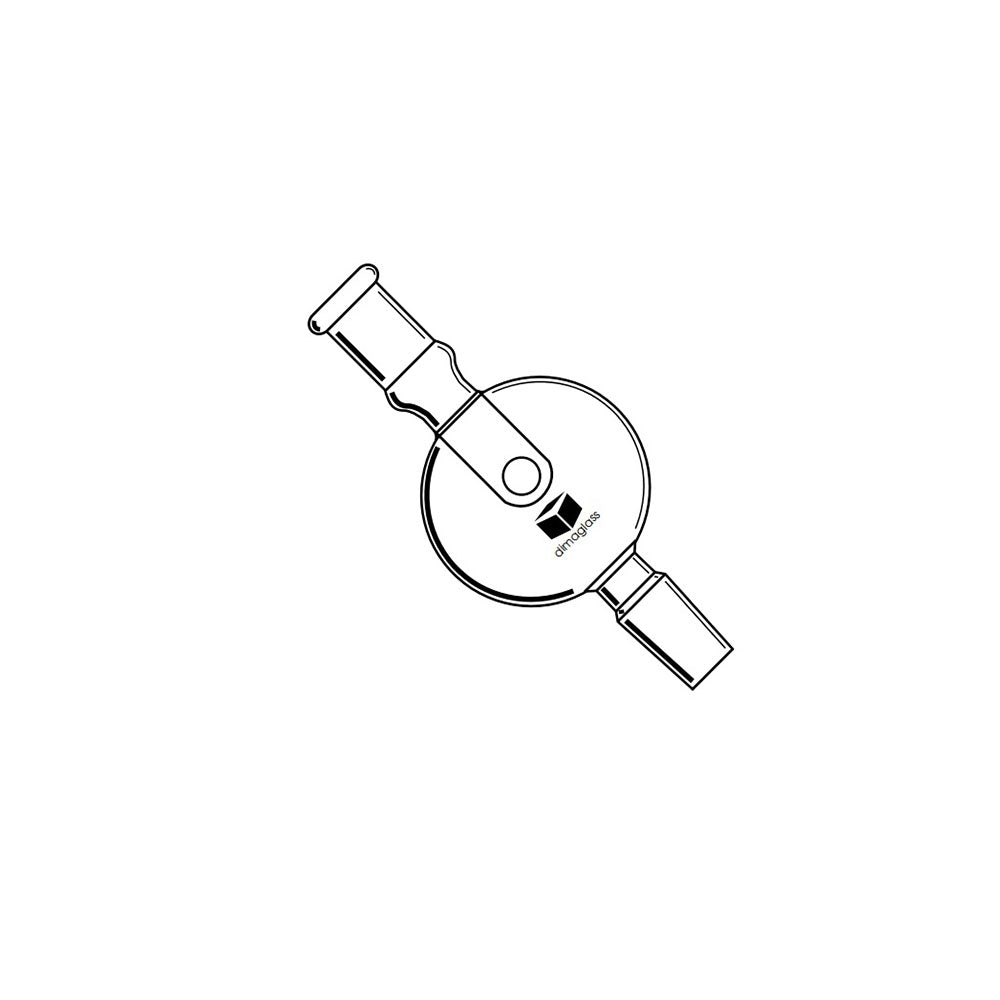 Rotary Evaporator Bump Trap, Anti-Climb 24/40, 500 mL