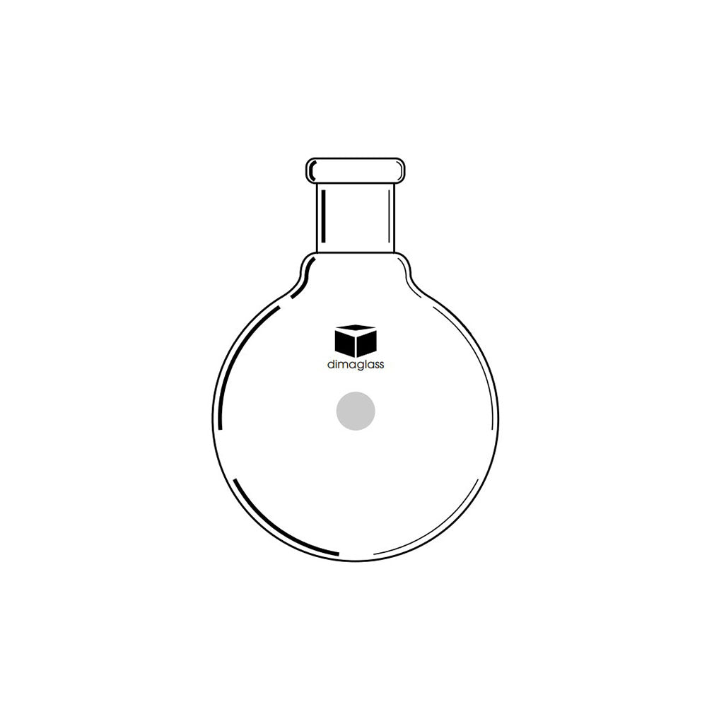 Flask, Single Neck, Round Bottom 19/22, 10 mL