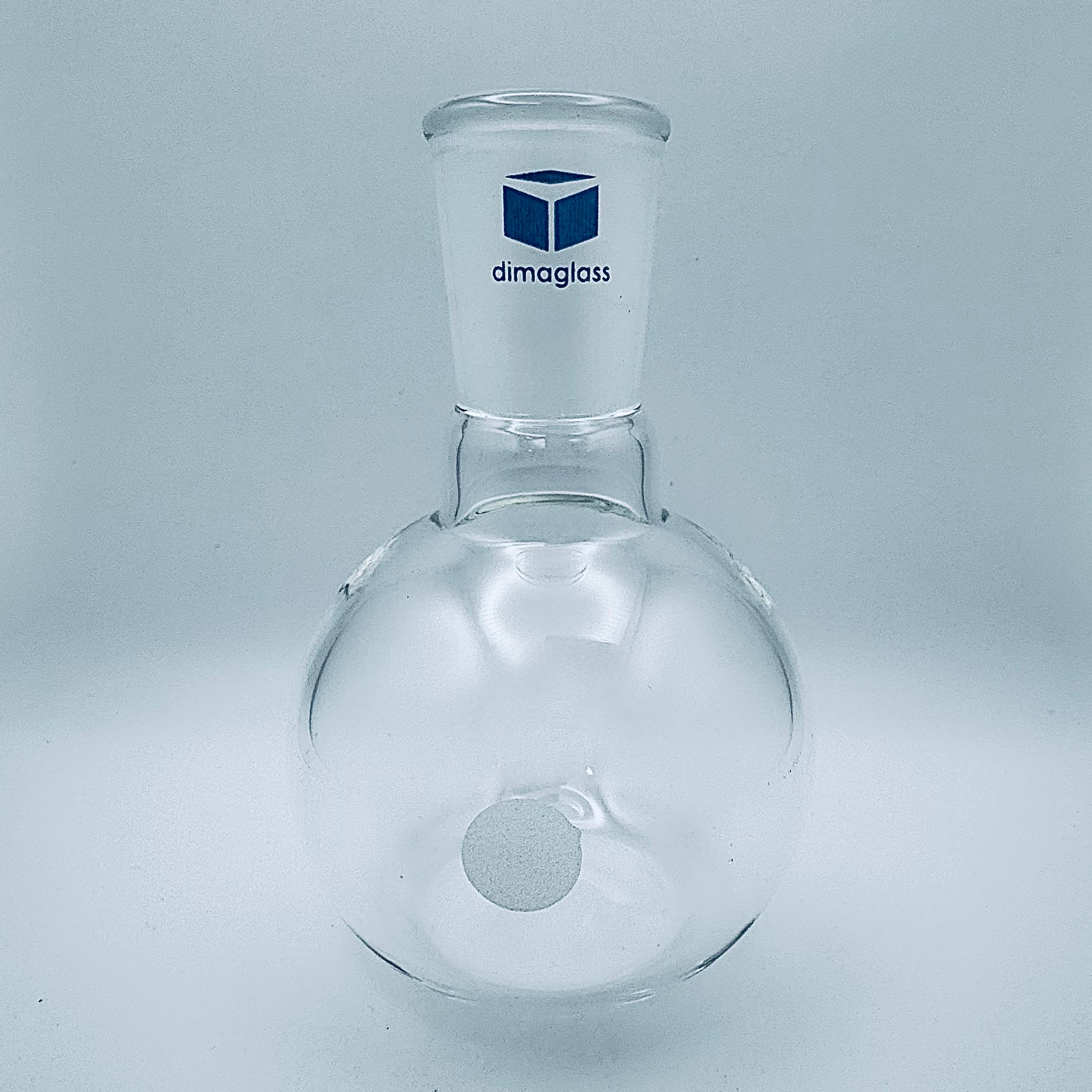 Flask, Single Neck, Flat Bottom 24/40. 2000 mL