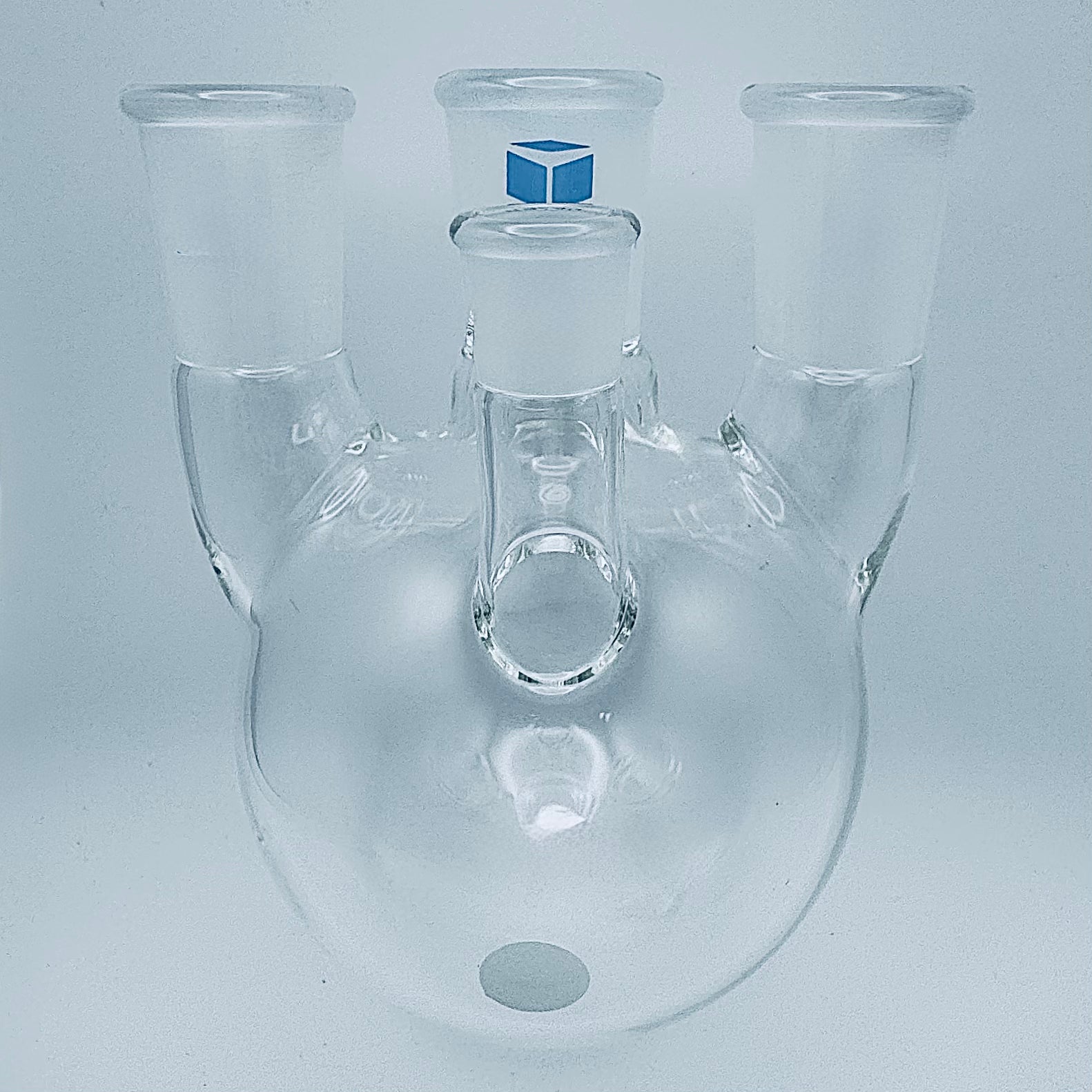 Flask, Round Bottom 4-Neck, Vertical Center 24/40, Side 24/40, 500 mL