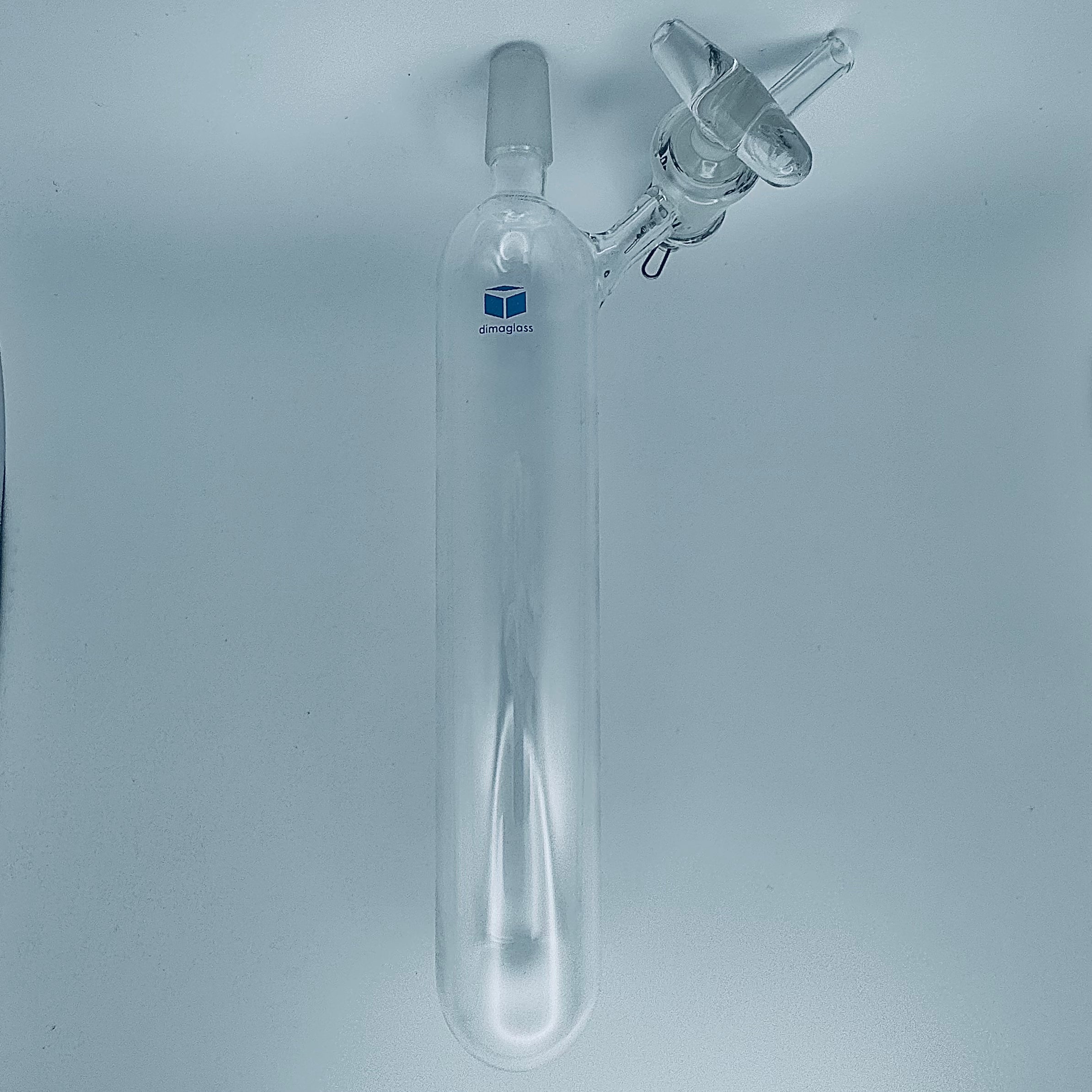Flask, Reaction Tube, Glass Stopcock 14/20, 100 mL