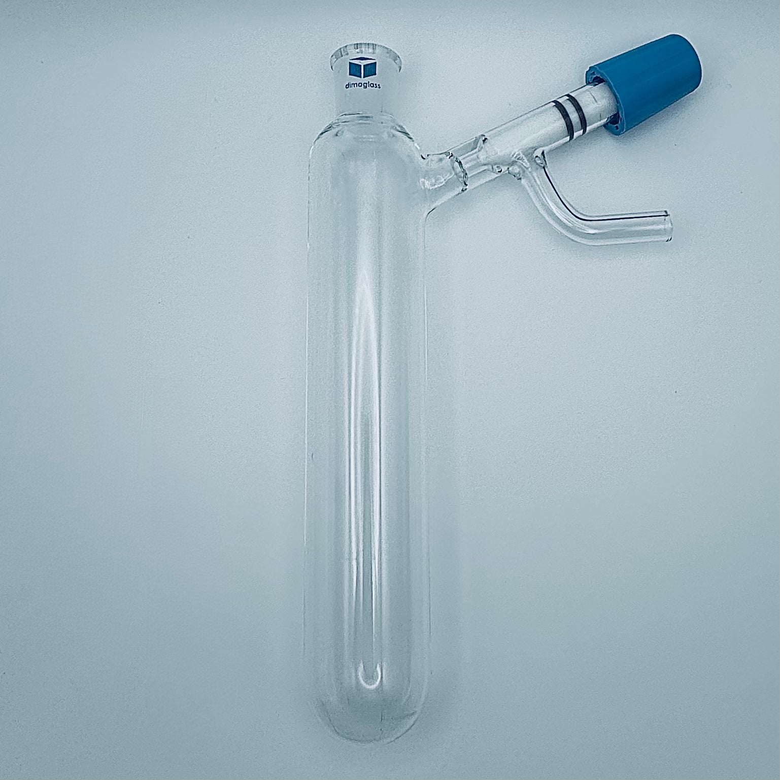 Flask, Reaction Tube,Standard High Vacuum Valve 14/20, 100 mL