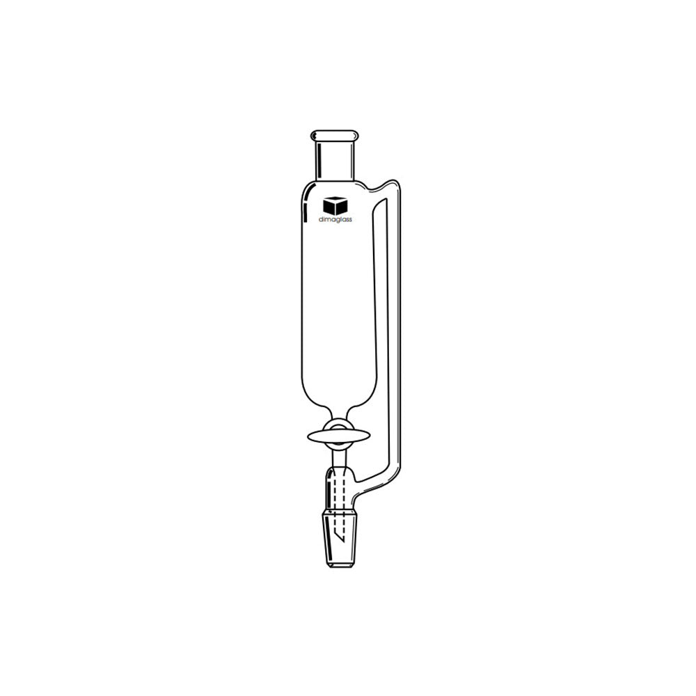 Funnel, Pressure Equalizing, Glass Stopcock 14/20, 25 mL