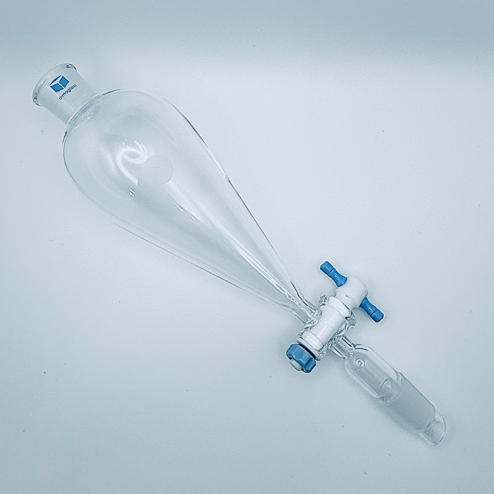 Funnel, Separatory, Squibb, Teflon Stopcock 19/22, 250 mL