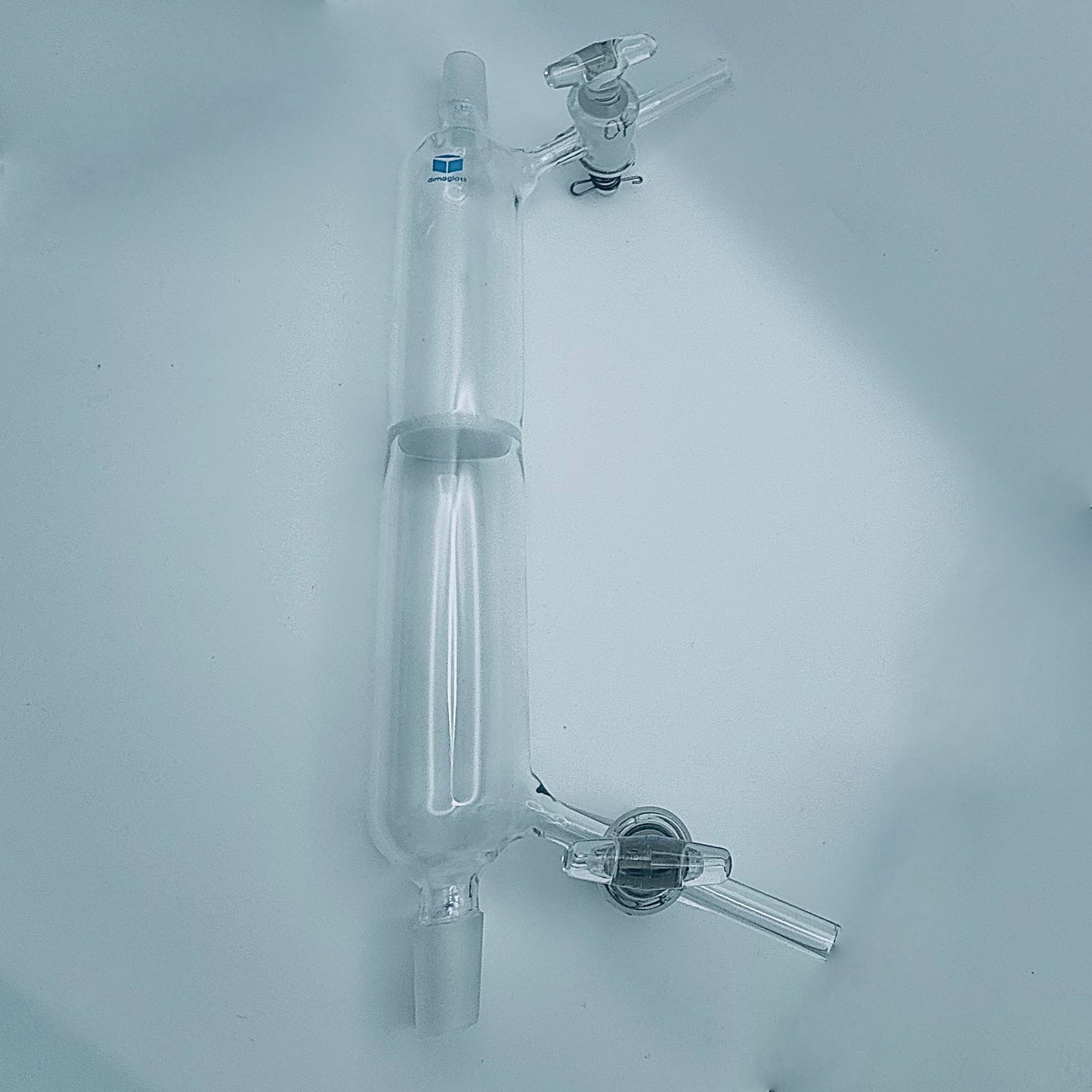 Filter Tube, Fritted Disc, Glass Stopcock 30 mm O.D., Porosity C, Joint Size 14/20