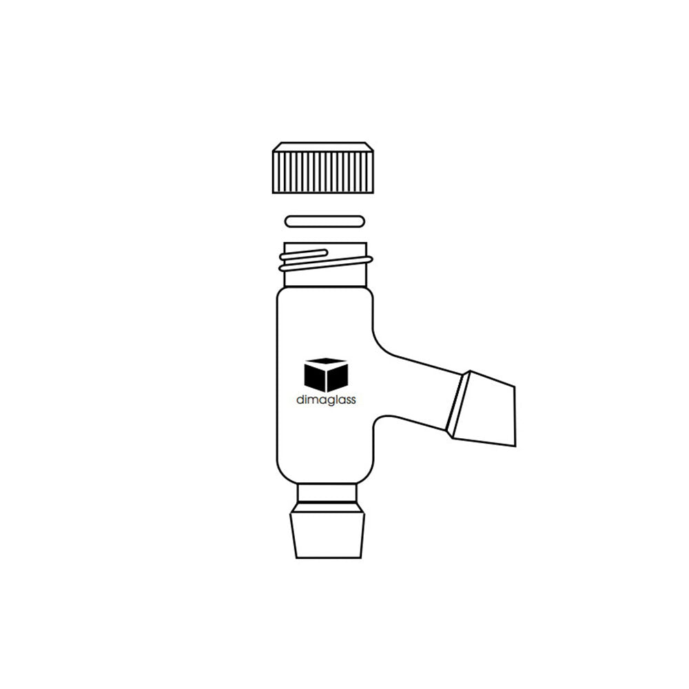 Adapter, Connecting Microscale, 14/10 Threaded