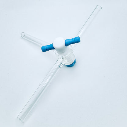 Stopcock, T-bore, Teflon 2mm Bore, 15.2/30 mm Plug
