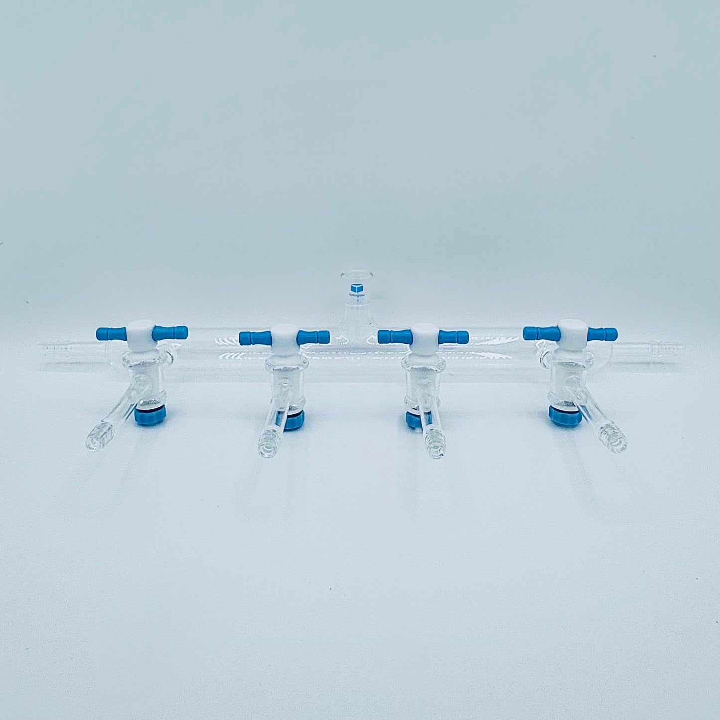 Manifold,N2/Ar Line, Teflon Stopcocks 4 Ports, 4mm Bore