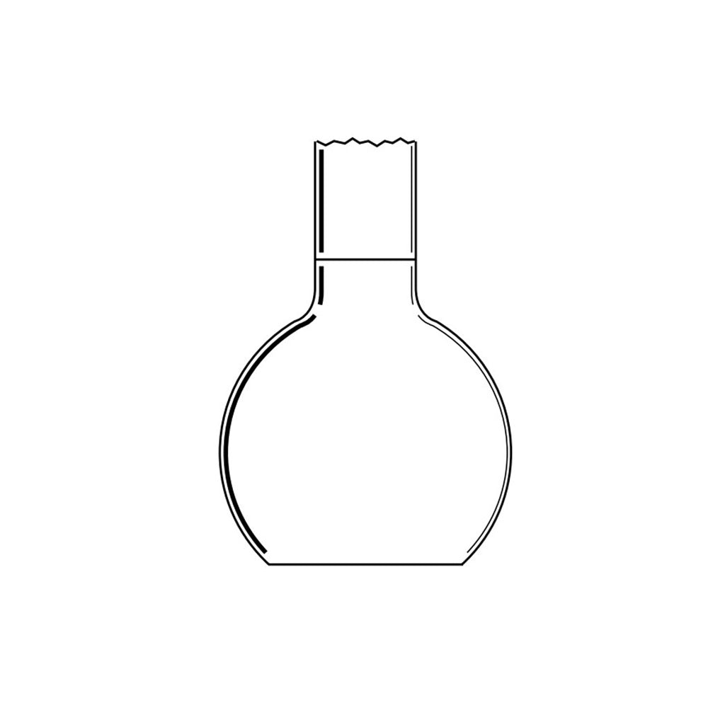 Flask, Single Neck, Flat Bottom, Blank, 500 mL