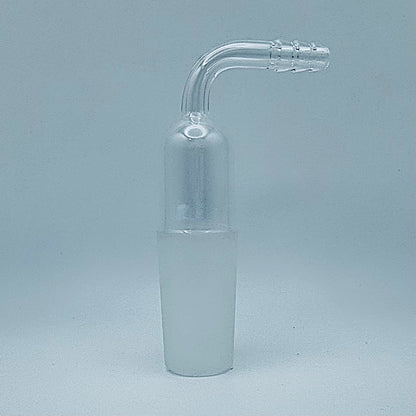 Adapter, Inlet, Inner Joint, 90 Deg 14/20 Joint Size, 10 mm Hose O.D.