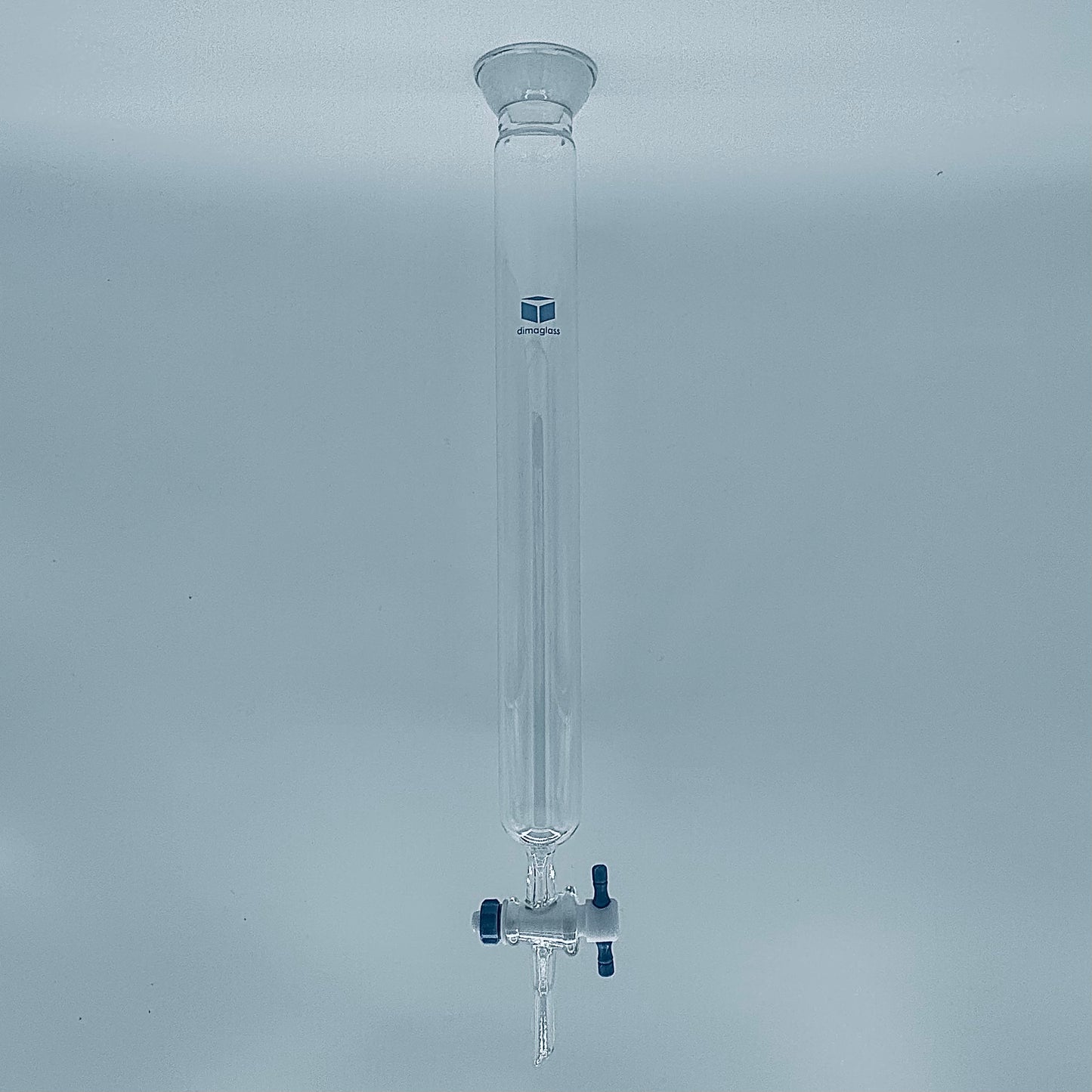 Chromatography Column, Teflon Stopcock Spherical Joint 1.6 (40) x 10 (254) in.(mm), Joint Size 35/20