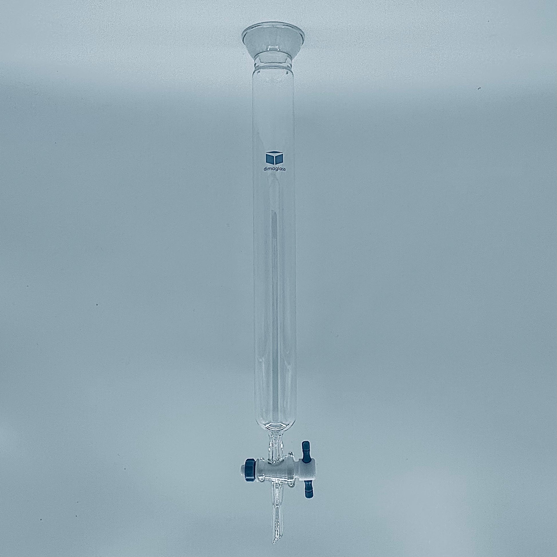 Chromatography Column, Teflon Stopcock Spherical Joint 1.6 (40) x 18 (457) in.(mm), Joint Size 35/20