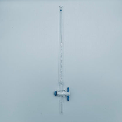 Chromatography Column, Teflon Stopcock w/Fritted Disc 1.2 (30) x 12 (305) in.(mm)