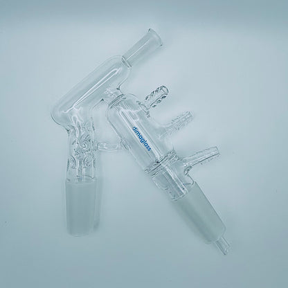 Distilling Head, Short Path, Vigreux 10/30 for Theromometer, 24/40