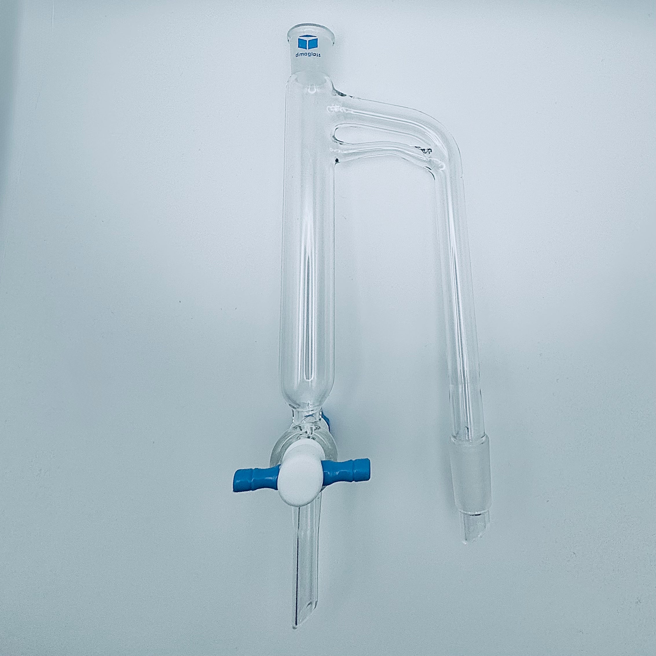 Distilling Receiver, Moisture Test, Dean & Stark, Teflon Stopcock 14/20, 20 mL