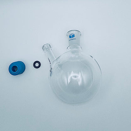 Flask, Roumd Bottom, Threaded Inlet 19/22, 100 mL