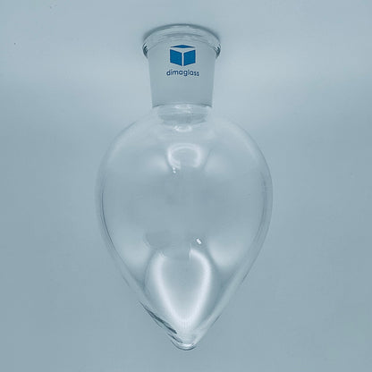 Flask, Single Neck, Pear Shaped 14/20, 50 mL