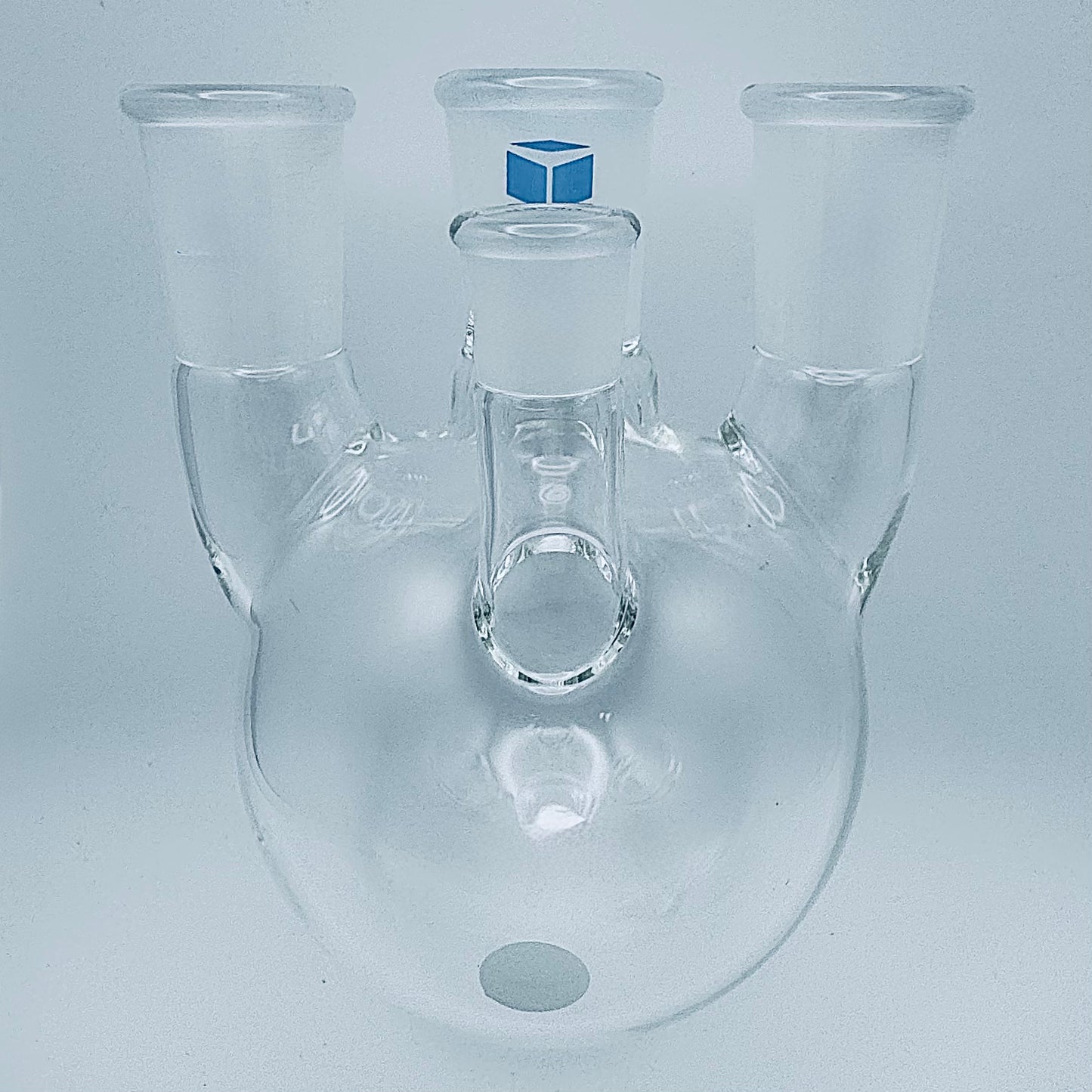 Flask, Round Bottom 4-Neck, Vertical Center 24/40, Side 24/40, 500 mL