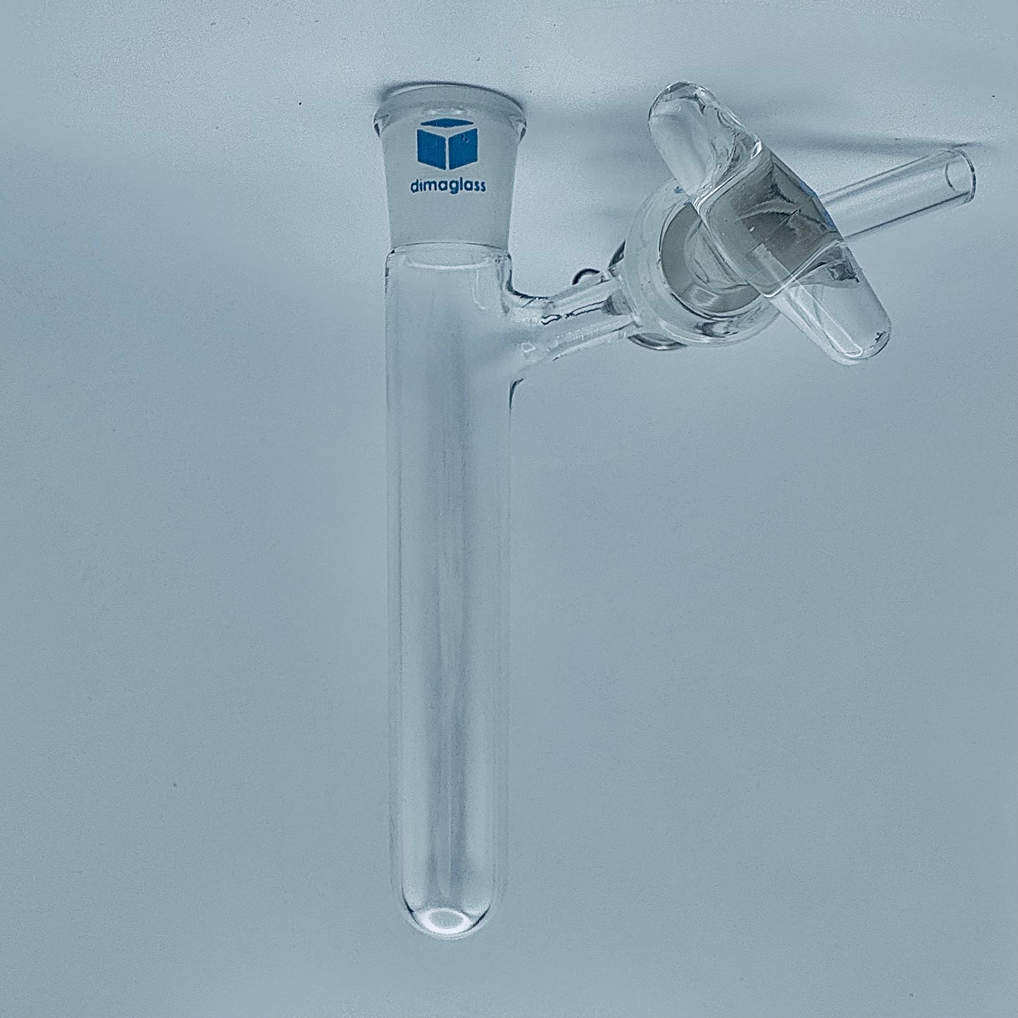 Flask, Reaction Tube, Glass Stopcock 24/40, 50 mL