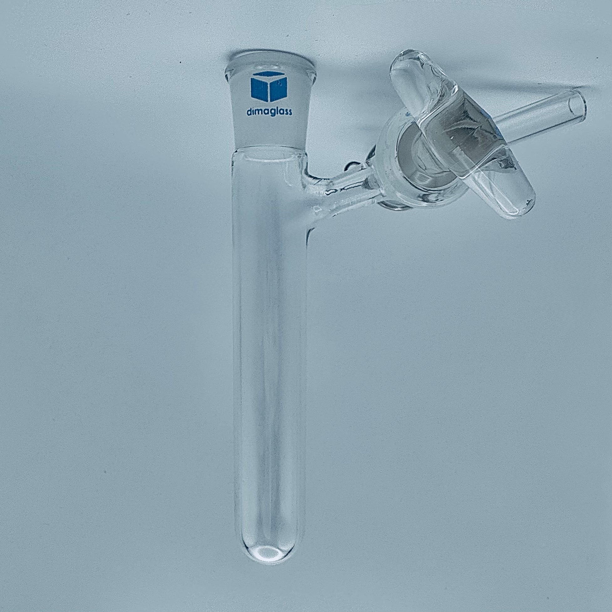 Flask, Reaction Tube, Glass Stopcock 24/40, 50 mL