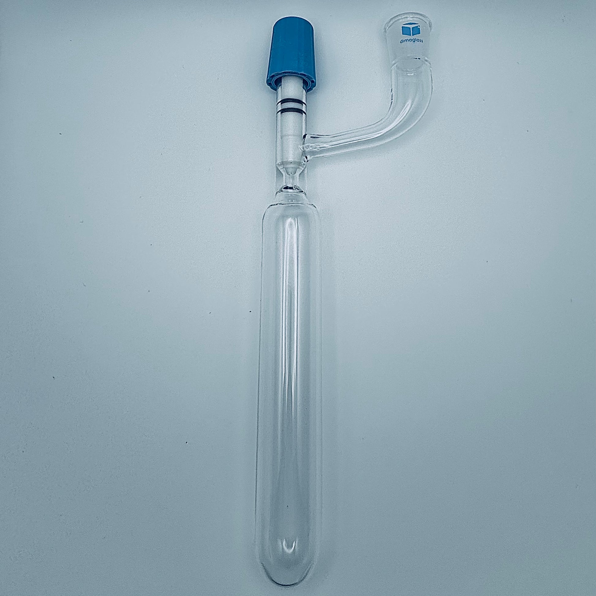 Flask, Reaction Tube,Standard High Vaccum Valve 24/40, 50 mL