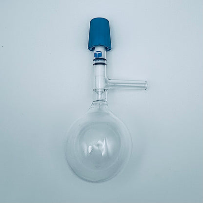 Flask, Storage, High Vacuum Valve, 10ml