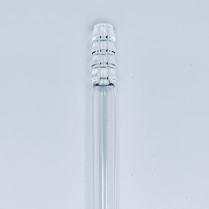 OD 12mm Hose Connection, Serrations are tooled on both ends of an 195mm length of tubing, 5/pkg