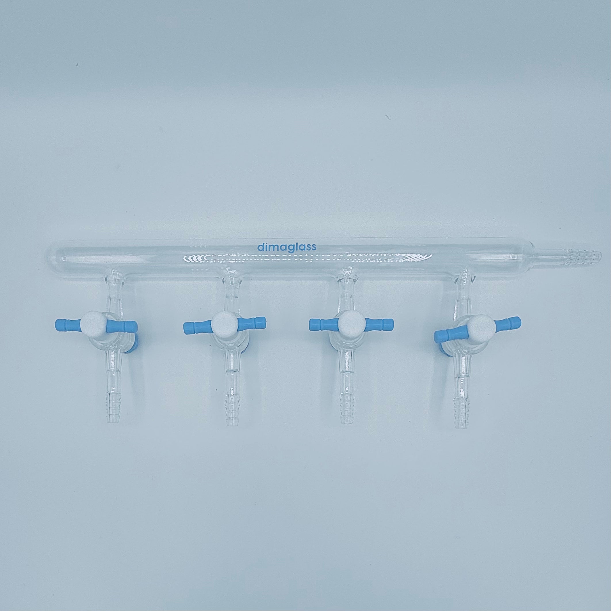 Manifold, Single, Teflon Stopcocks 6 Ports, 2mm Bore