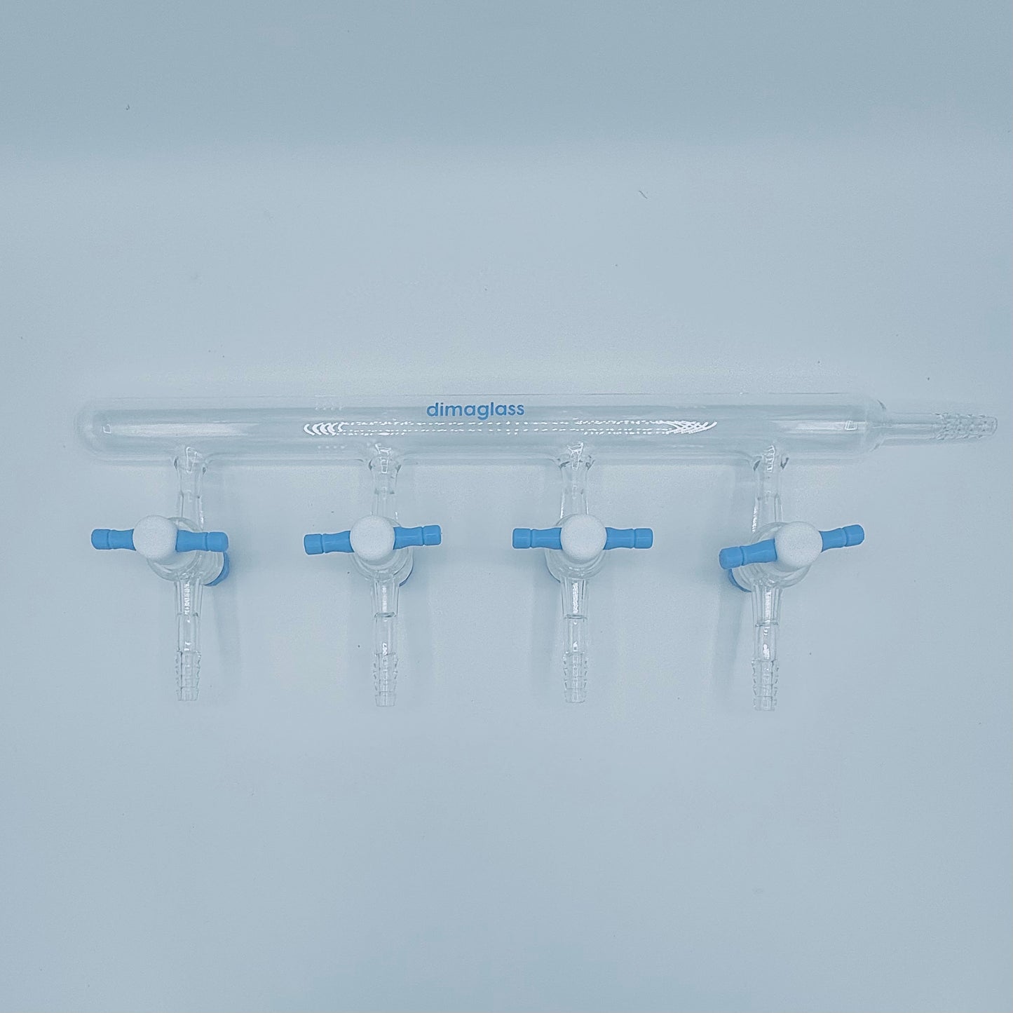 Manifold, Single, Teflon Stopcocks 6 Ports, 2mm Bore